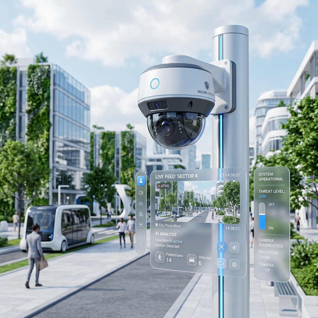 Modern CCTV Camera System